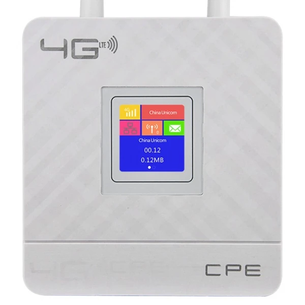 Портативная точка доступа Cpe903 3G 4G Lte Wi-Fi роутер с портами Wan/Lan две внешние антенны