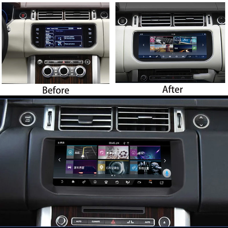 LiisLee Автомобильный мультимедийный GPS аудио DVD Hi Fi Радио стерео для Land Rover Range L405 2012 ~