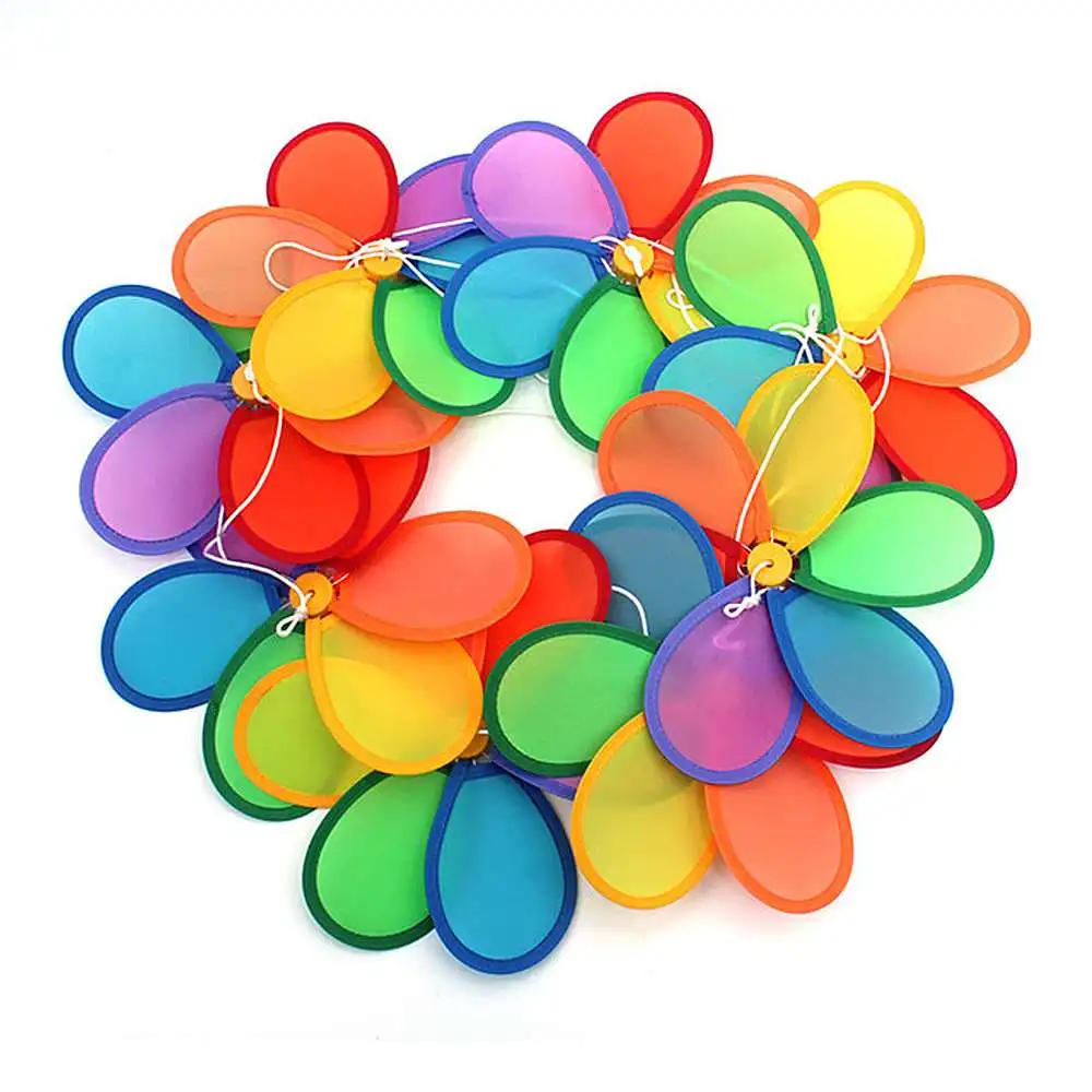 8 шт. декоративный шнурок-флаг с цветами | Дом и сад