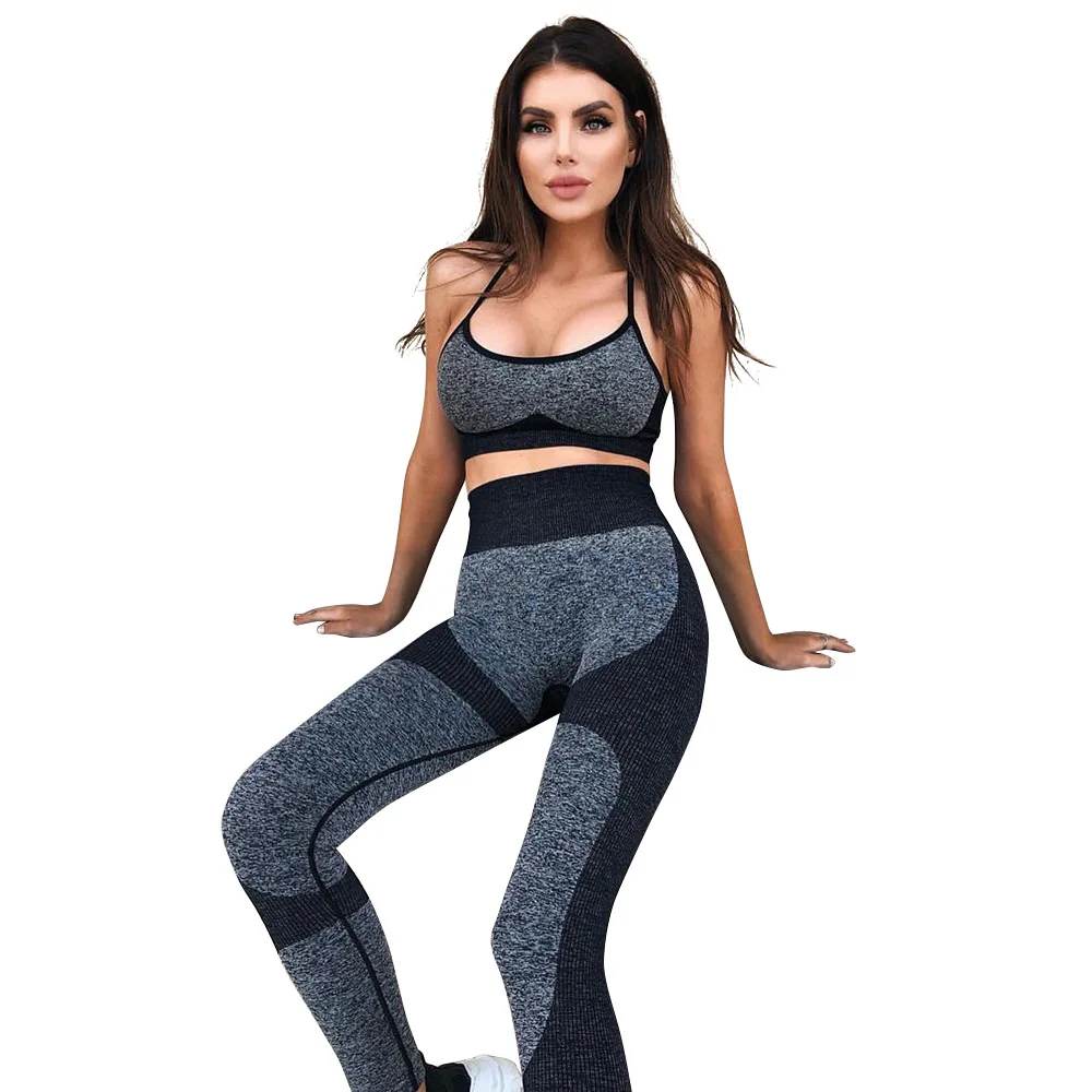 

Hot Women Yoga Pants High Waist Trousers Stretchy Push Up Sportwear Running Fitness Gym Clothes Sport Leggings Yoga Leggings