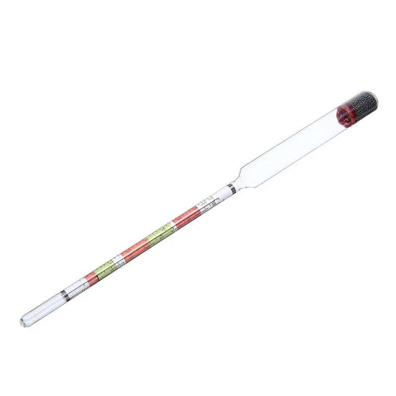 Тройная шкала 3 весы гидрометр для пивоварения Винный Спирт тестирование