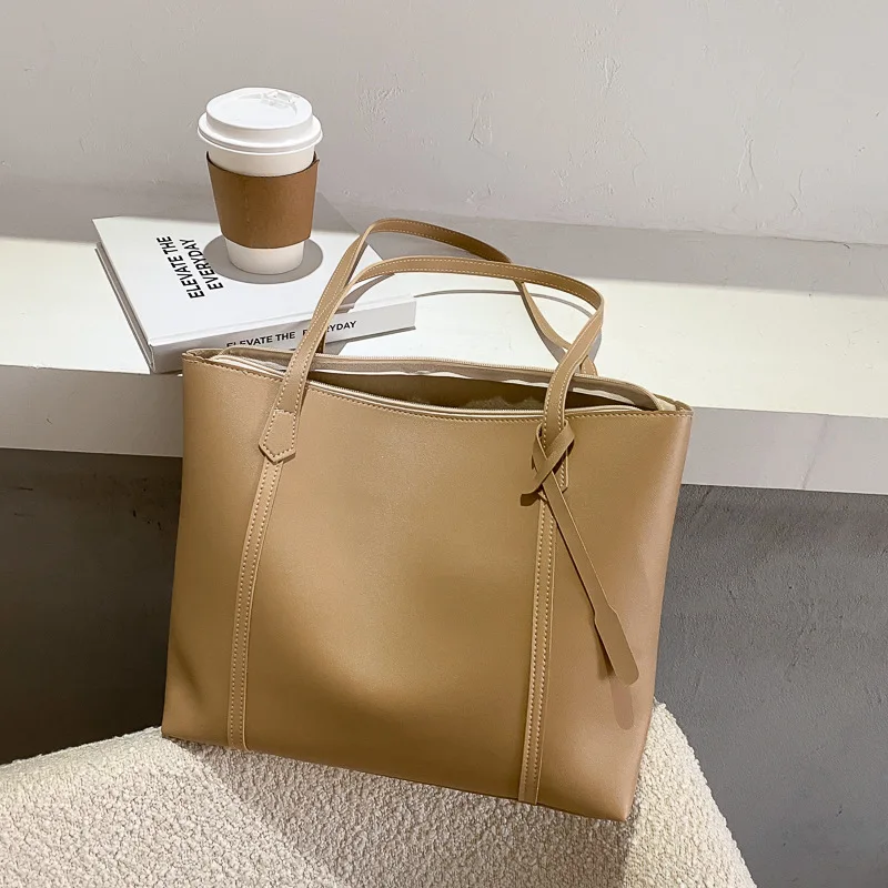 

2022 New Solid Color Double Shoulder Backpack Woman 715-55