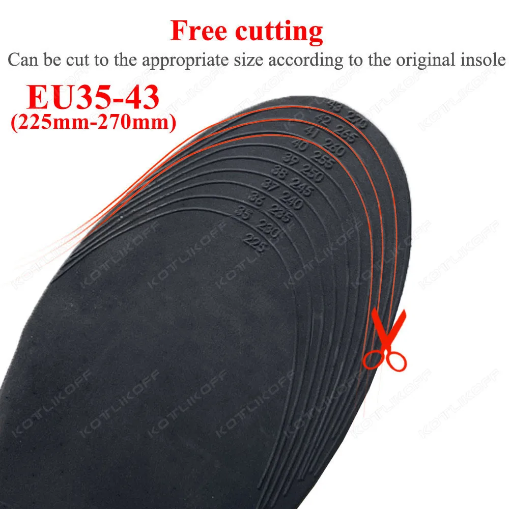 Invisible Height Increase Insole For Men Women 2/3/4/5cm Cushion Height Lift Foot Massage Magnetic Massage Shoes Insole Insert