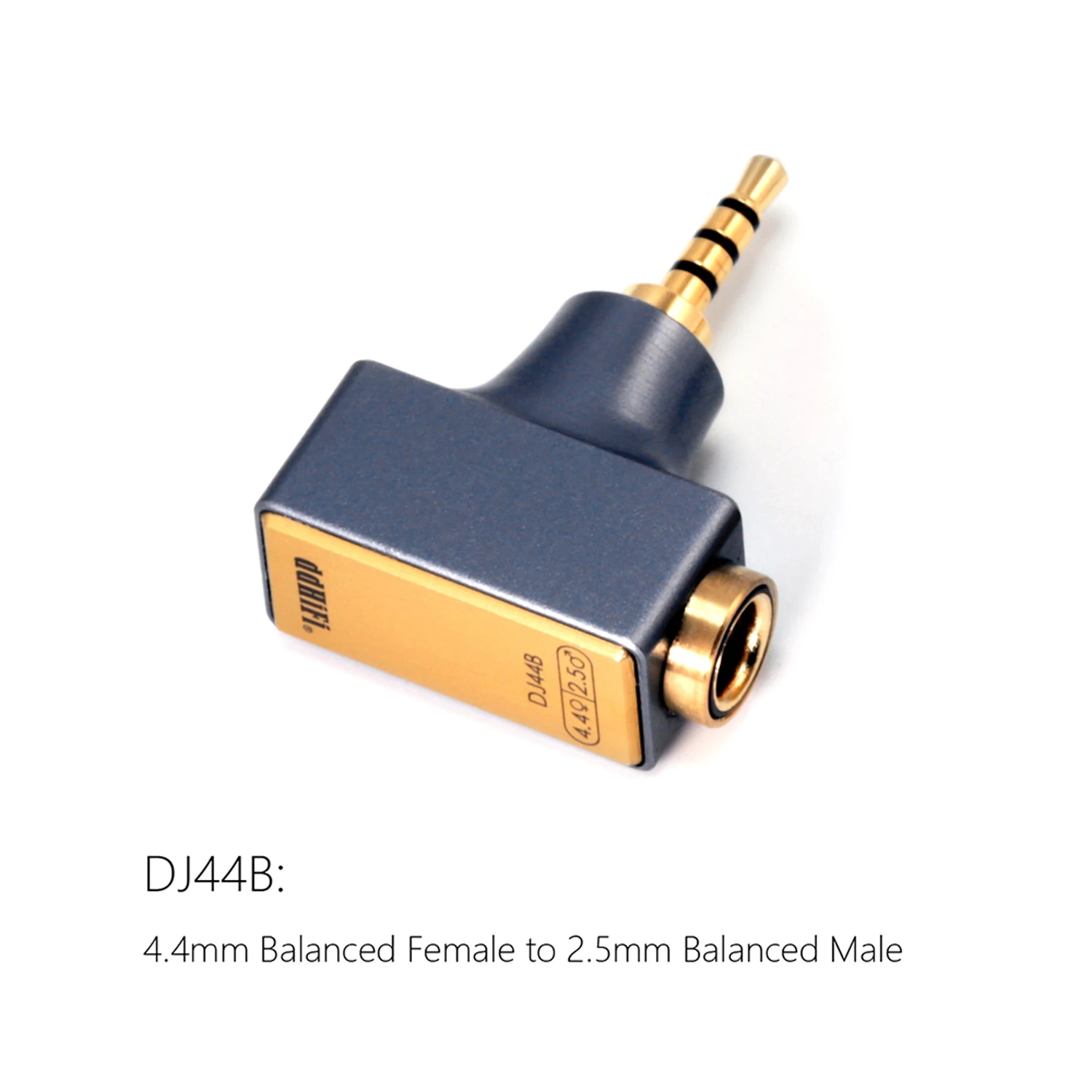 Аудиоадаптер DD ddHiFi DJ44B DJ44C 4 сбалансированный (гнездо) на 2 5 симметричный/3