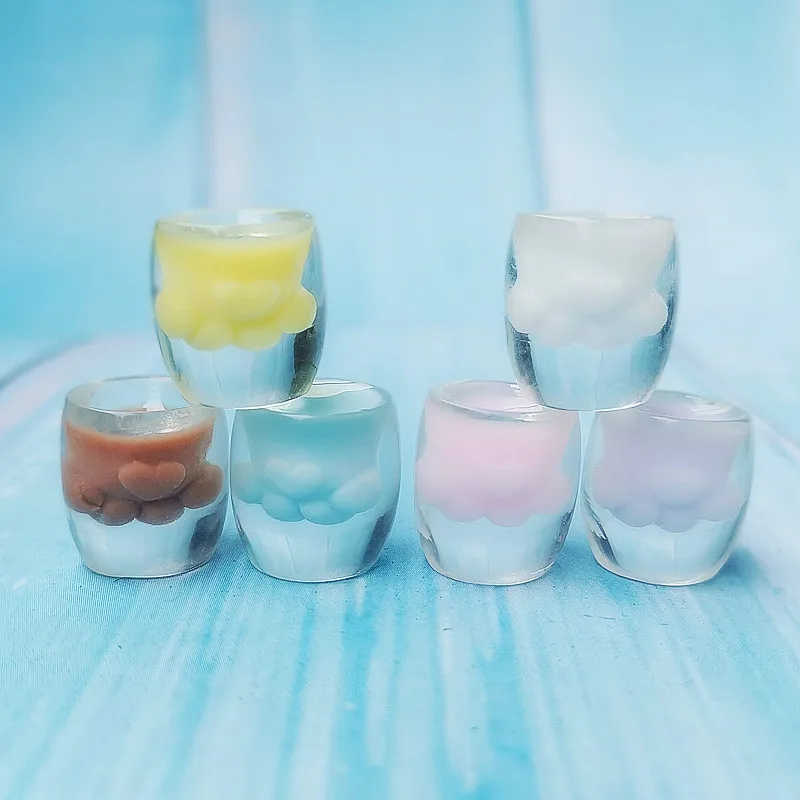 5 шт. милый кукольный домик минеральной воды напитки чашка игрушка кукла Еда