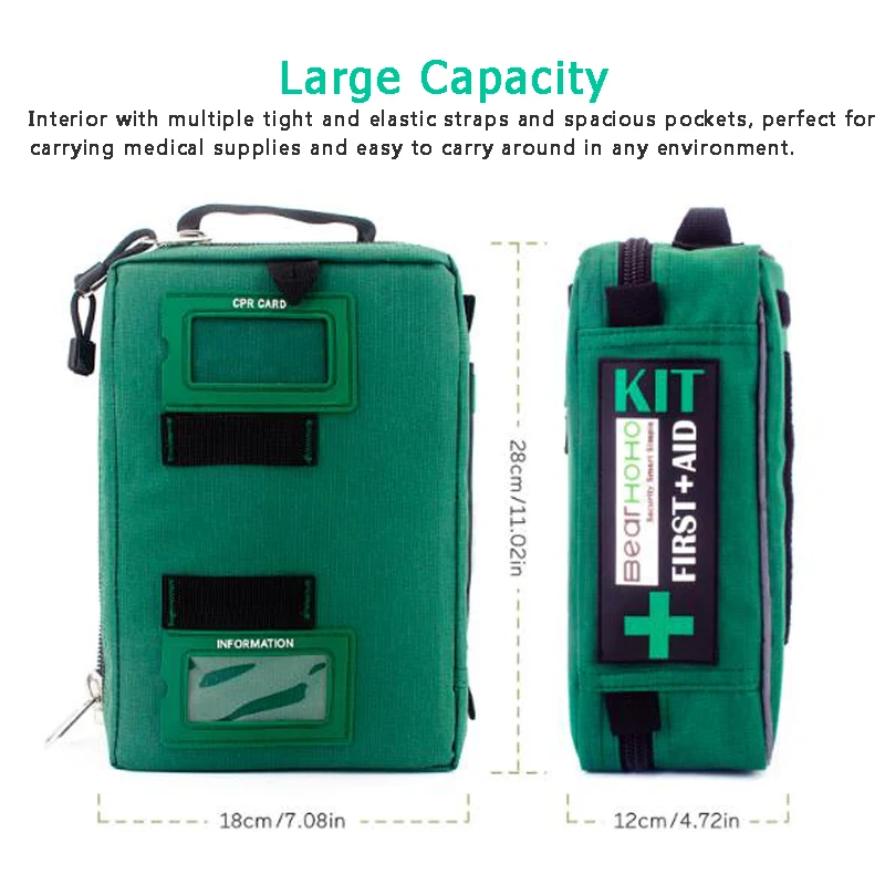 Наборы для выживания удобная сумка аптечки 255 шт. легкая аварийная медицинская