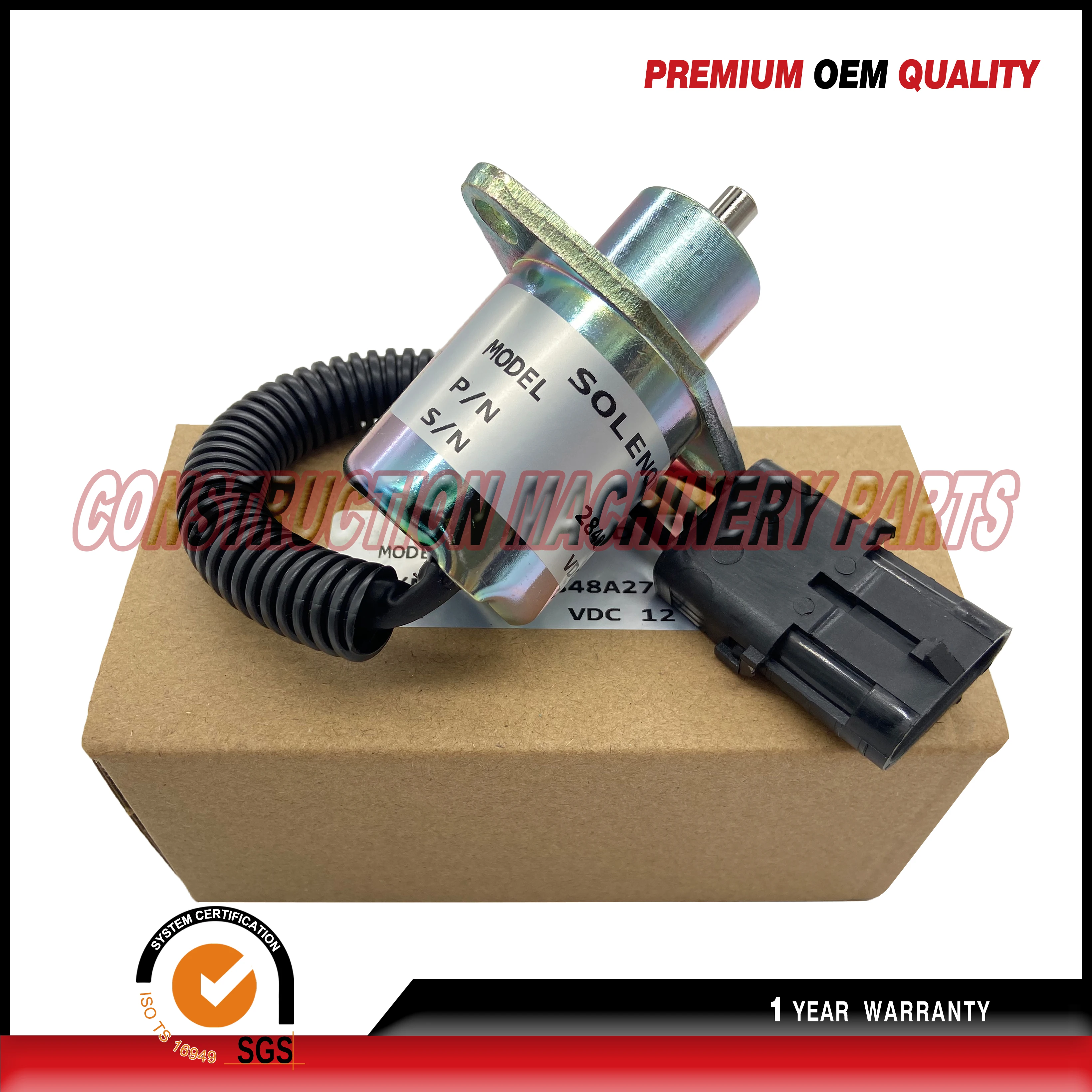 Бесплатная доставка! Электромагнитный клапан отключения подачи топлива SA-4934-12