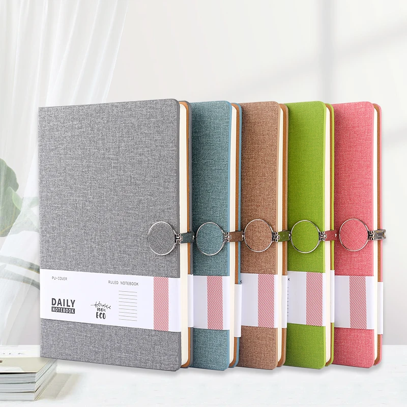 

2022 A5 Bullet Journals Dot Notebook Hardcover Retro Bandage Candy Color Diary Notebook Journal 160 pages