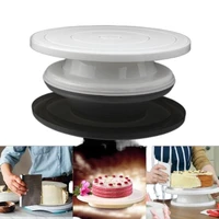 cake stand turntable rotating base cake plastic dough knife decorating cream cakes stand set cake rotary turntable tool