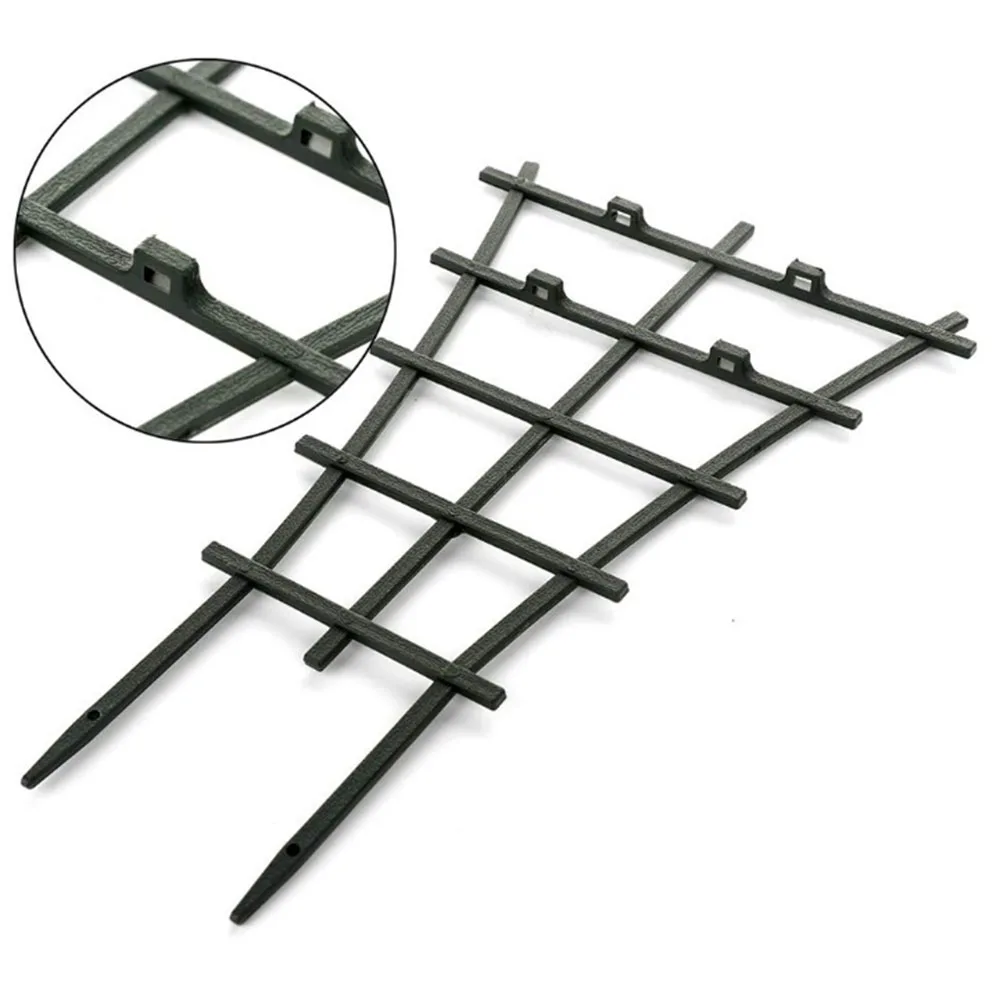 Растения взбираются на поддержки из виноградника, мини-накладные поддержки для горшков из пластика, стержень для горшка внутри и наружу.