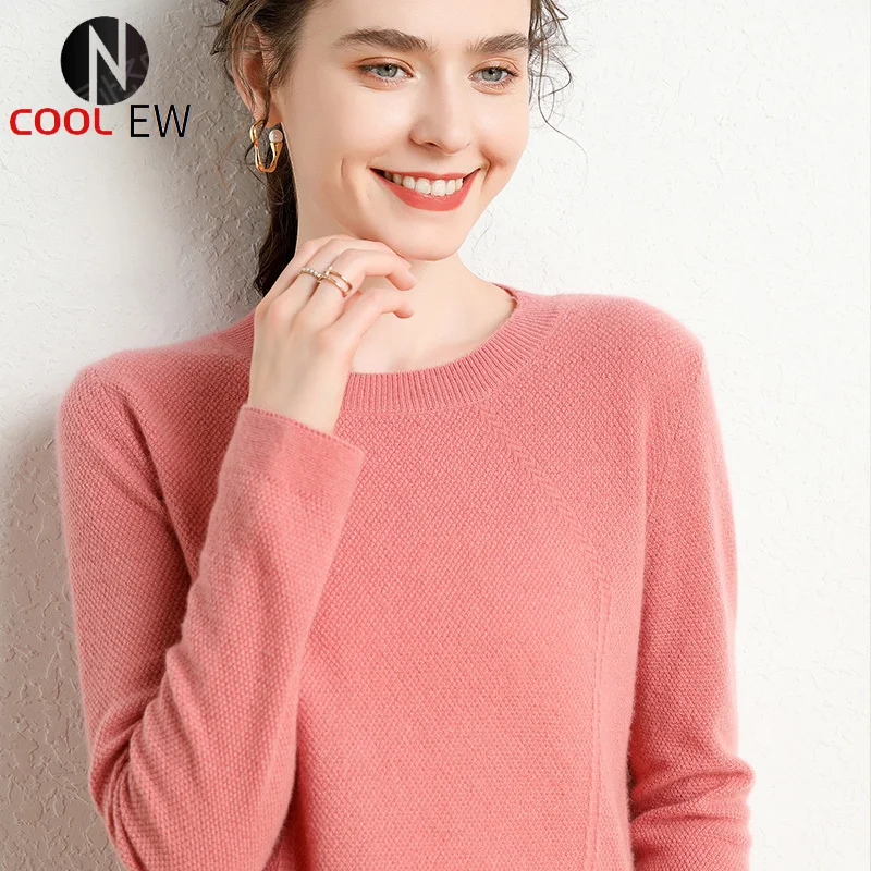 

2021 Autumn and Winter New Women's Sweaters Thickened Cashmere Tops