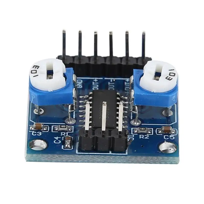 PAM8406 5Wx2 стерео 2 способ цифровой аудио усилитель мощности доска с потенциометром