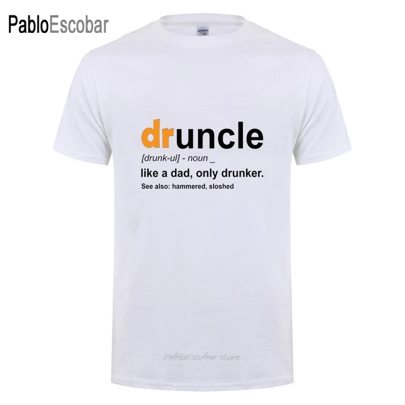 Футболка Druncle Funcle с принтом как у папы забавный подарок на день рождения для дяди