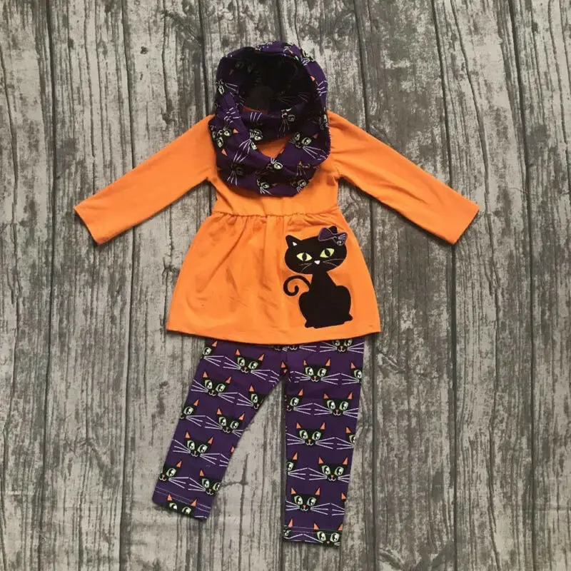 

Комплект одежды для маленьких девочек с единорогом; Одежда для маленьких девочек; Футболка с длинным рукавом + леггинсы