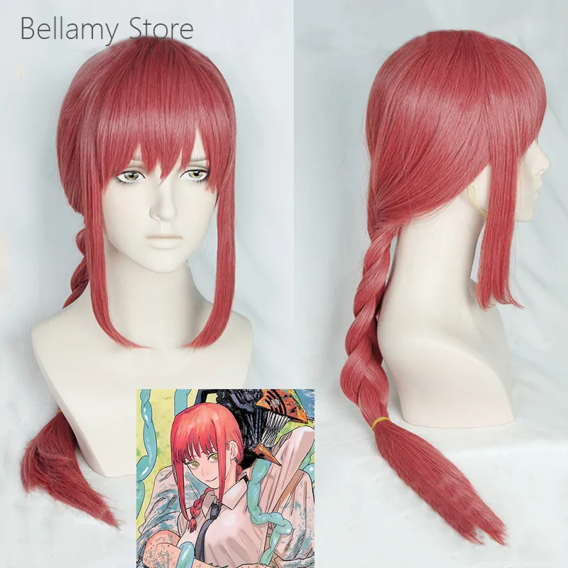 

Бензопила Man Makima Косплей волосы парики + парик Кепка