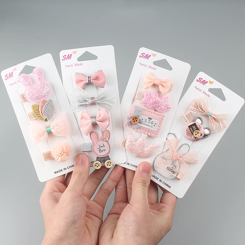 Милый набор аксессуаров для волос заколки детей головной убор принцессы заколка