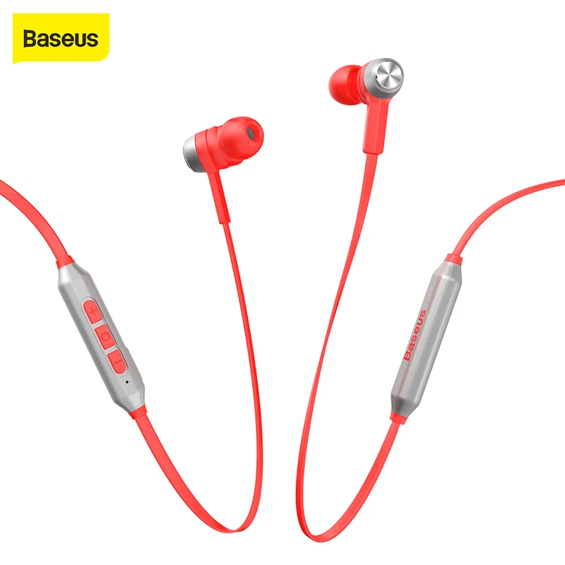 Беспроводные наушники Baseus мобильный телефон металлические музыкальные
