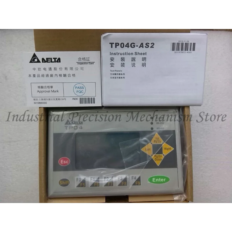 Оригинальная Новая Delta TP04G-AS2 STN 128*64 точечная матрица 256 k флэш-календарь TP04G-AL2 TP04G-AL-C