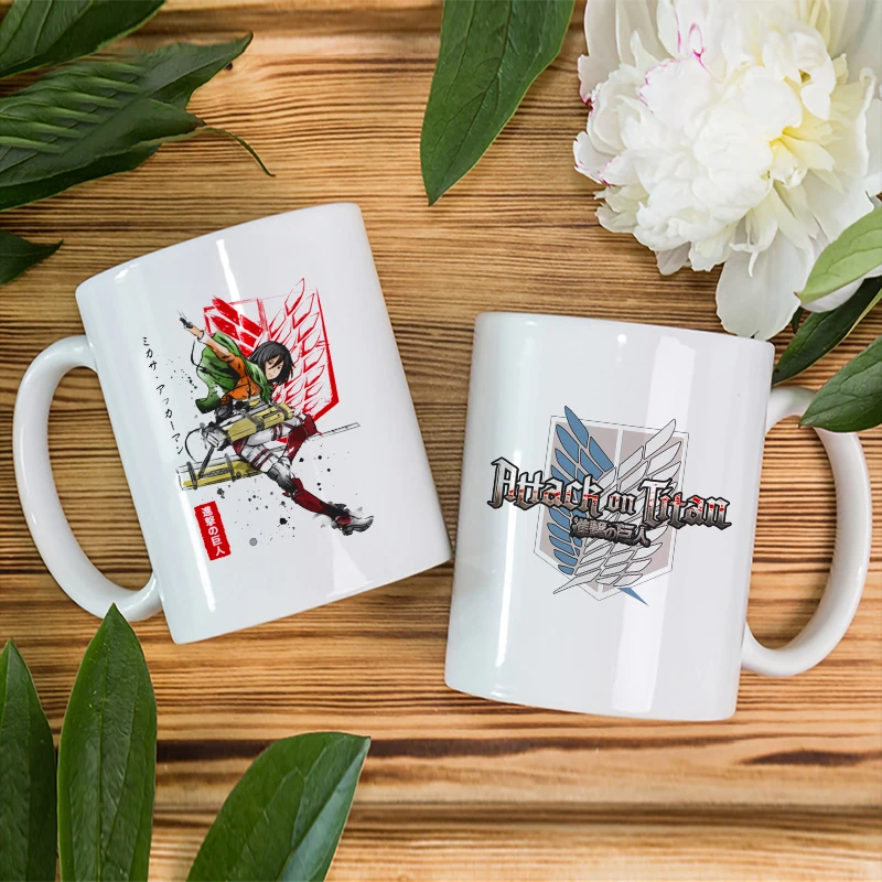 

Levi Ackerman Classic Aesthetic Art print Mugs Attack On Titan anime Cup Customized Premium Mug Coffee Cup Milk Cup Water Cups