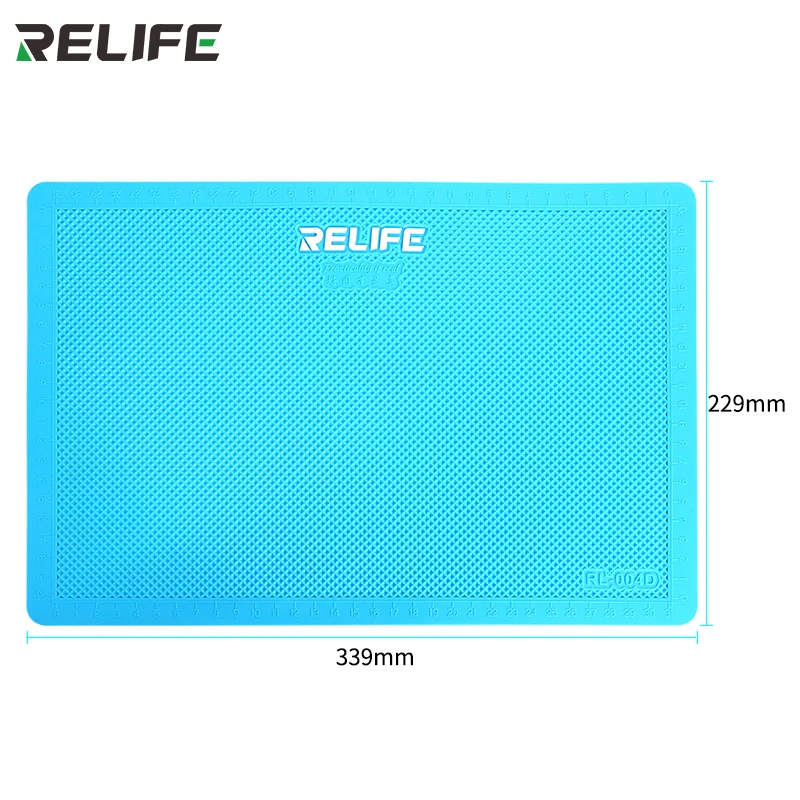 

RELIFE RL-004D Environmentally Friendly Silicone Anti-Skid Pad Can Be Washed Repeatedly For Repair Mobile Phone Film Work Mat