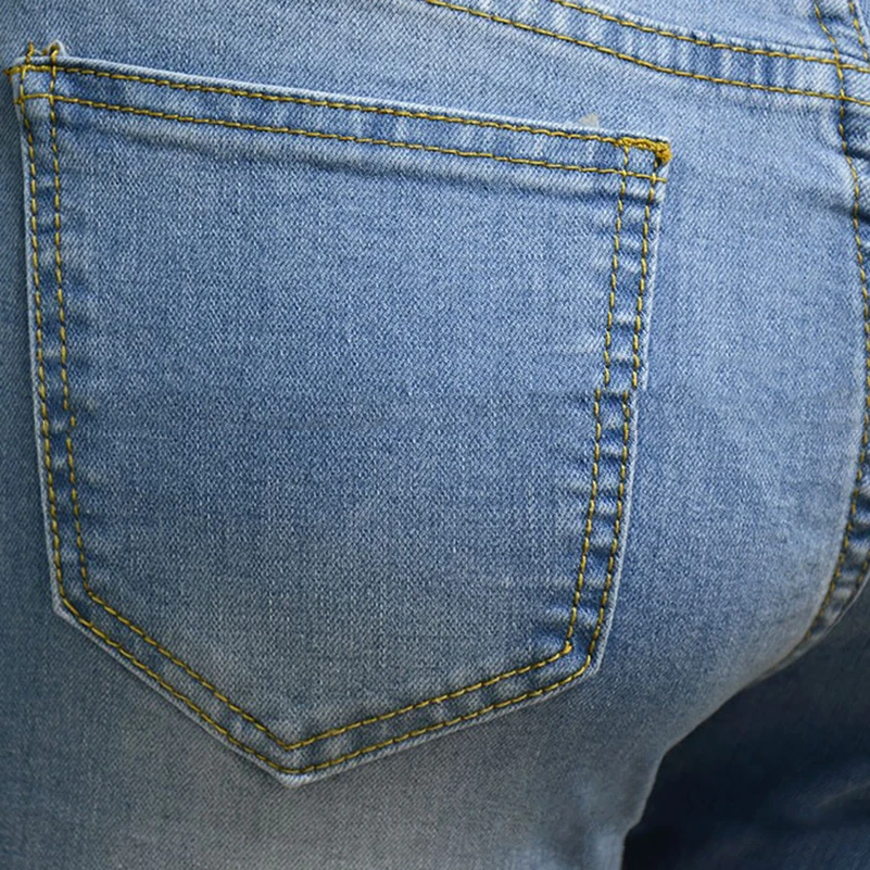 

Jeans Style Jeans Pants New Fashion for women Waist 2019 Boyfriend High Pocket Pencil Ripped fall Cotton Casual Summer Denim