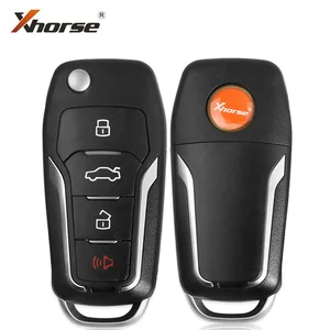 Пульт дистанционного управления Xhorse XKFO01EN, провод для флип-ключей F-ord Condor Flip, 4 кнопки, неподвижный ключ King