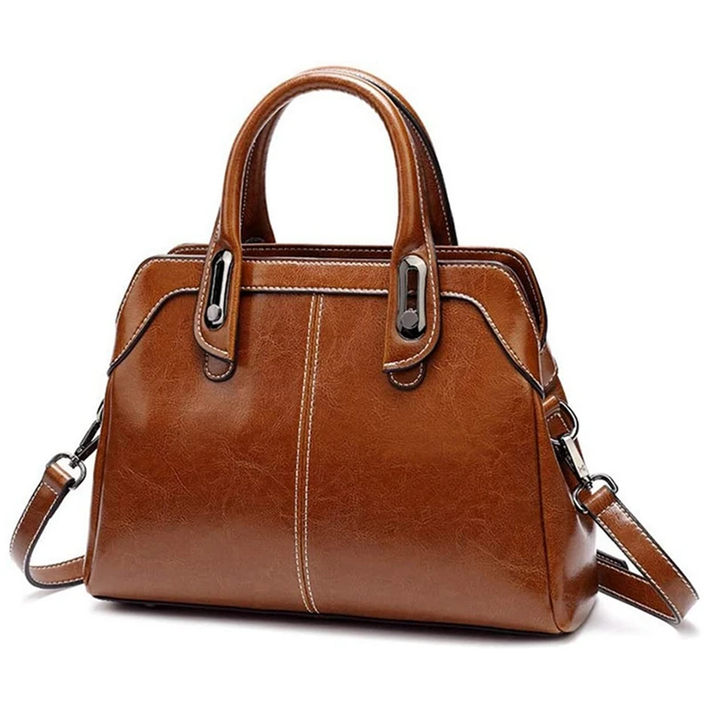 Большая сумка на плечо из полиэстера износостойкая большая женская модная