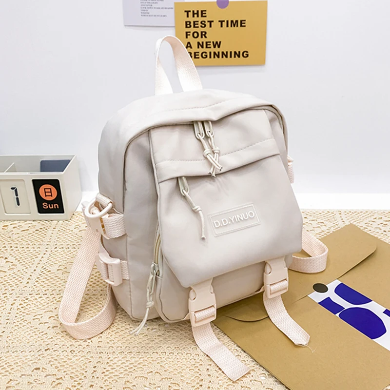 

Милый рюкзак, женский модный рюкзак, водонепроницаемый нейлоновый женский Школьный рюкзак, розовый рюкзак, милый маленький рюкзак, черные с...