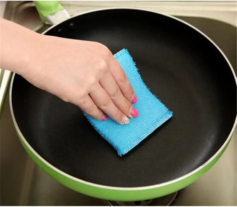 Кухонная антипригарная Мочалка для масла салфетка очистки тряпочка мытья