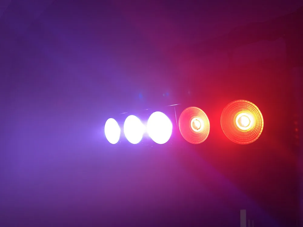 5x30 Вт 3в1 монолитный блок rgb светодиодов матричне сценическое Освещение dj свет 150 Вт теплый белый светодиодный par хорошо подходит для дискотеки профессиональное сценическое освещение