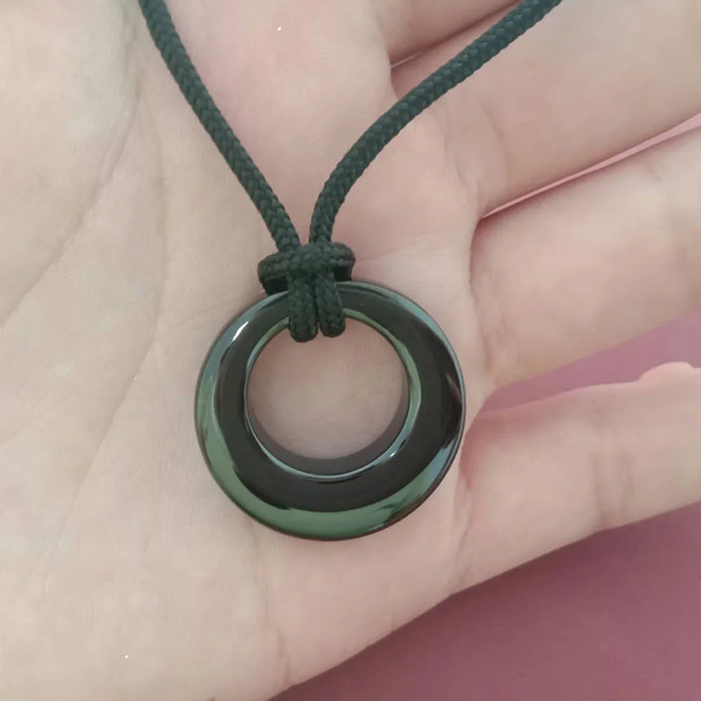 

Luster Quality Stainless Steel Fashion Cremation Jewelry Urn Necklace for Ashes, Memory Life Circle Eternity Memorial Pendant