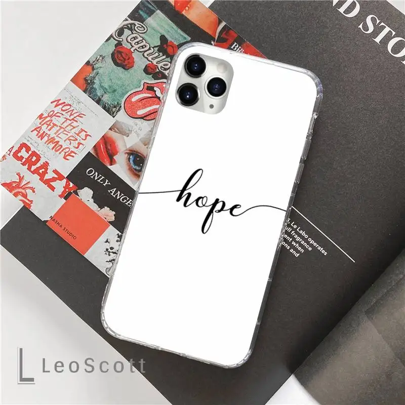 

Love Heart Letter Phone Case For iphone 12 5 5s 5c se 6 6s 7 8 plus x xs xr 11 pro max mini