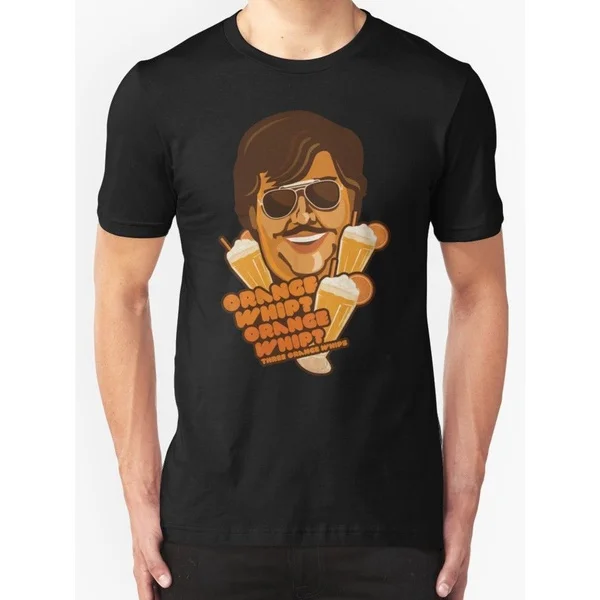 

New Orange Whip Men's Black T-Shirt