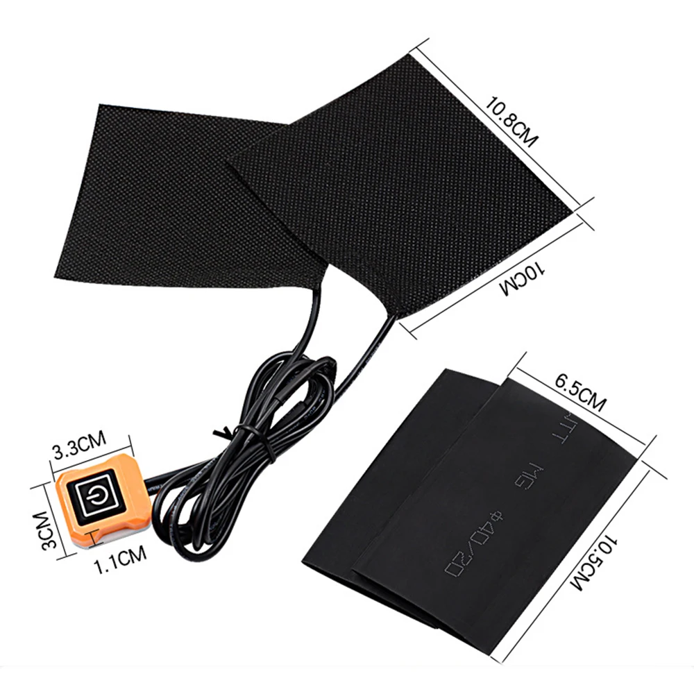 

Winter Adjustable Three-speed Temperature Control Motorcycle Heated Grips Handlebar Intelligent Electric Heated Hand Grips