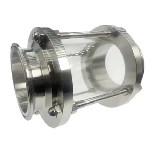 WZJG Новый 3-дюймовый трехзажимной смотровой прицел с диоптрией для домашнего пивоварения дневник продукт нержавеющая сталь SS304 наконечник OD 91 мм