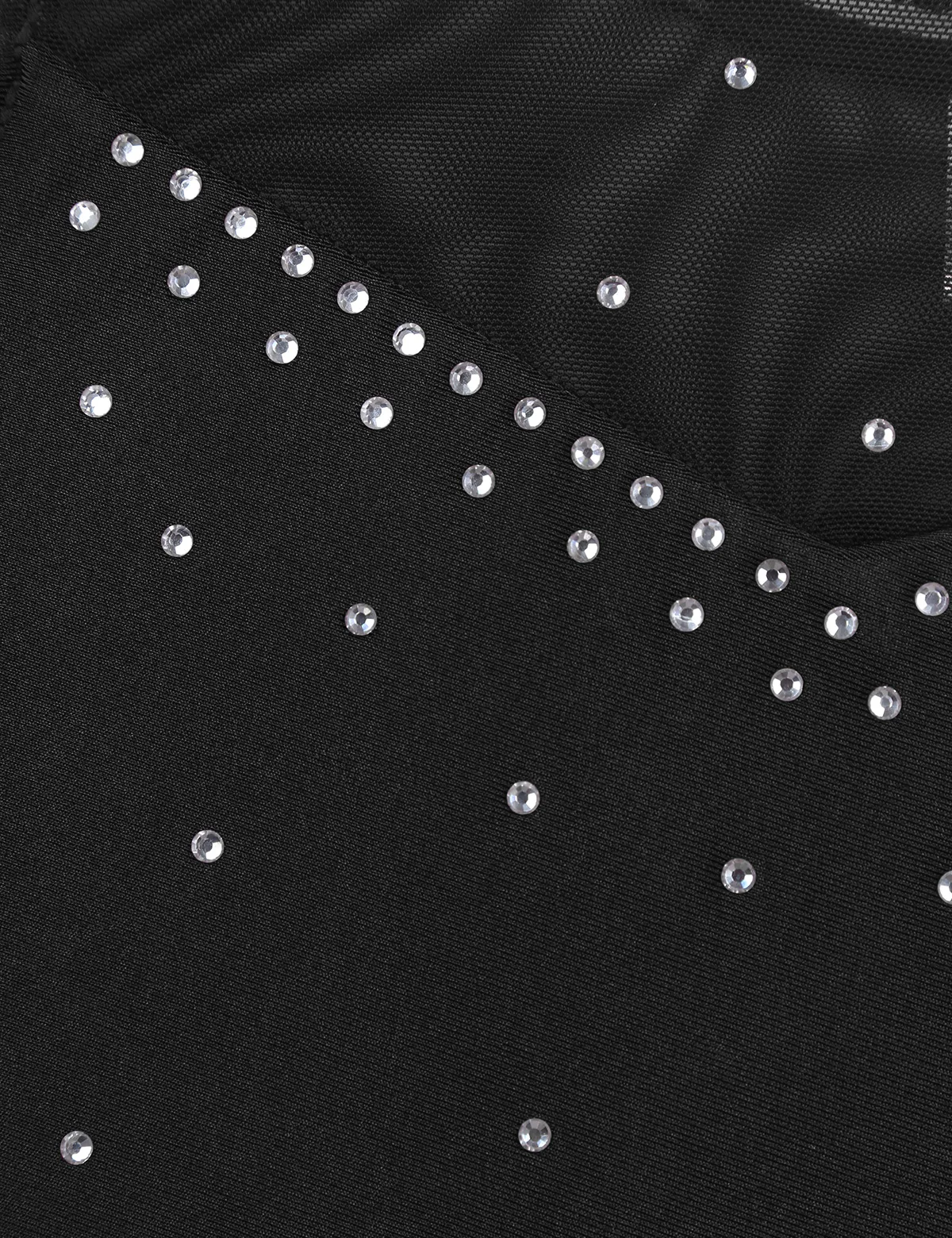 Блестящее балетное платье-трико для девочек без рукавов