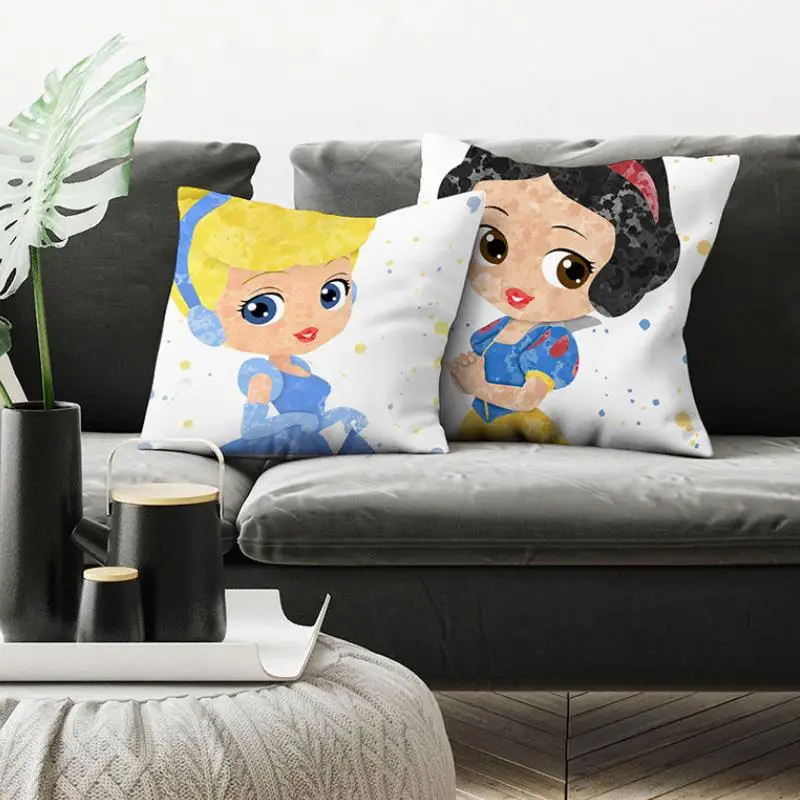 Disney наволочка для домашнего декора принцессы с Винни пухом м/ф Пуха и принтом