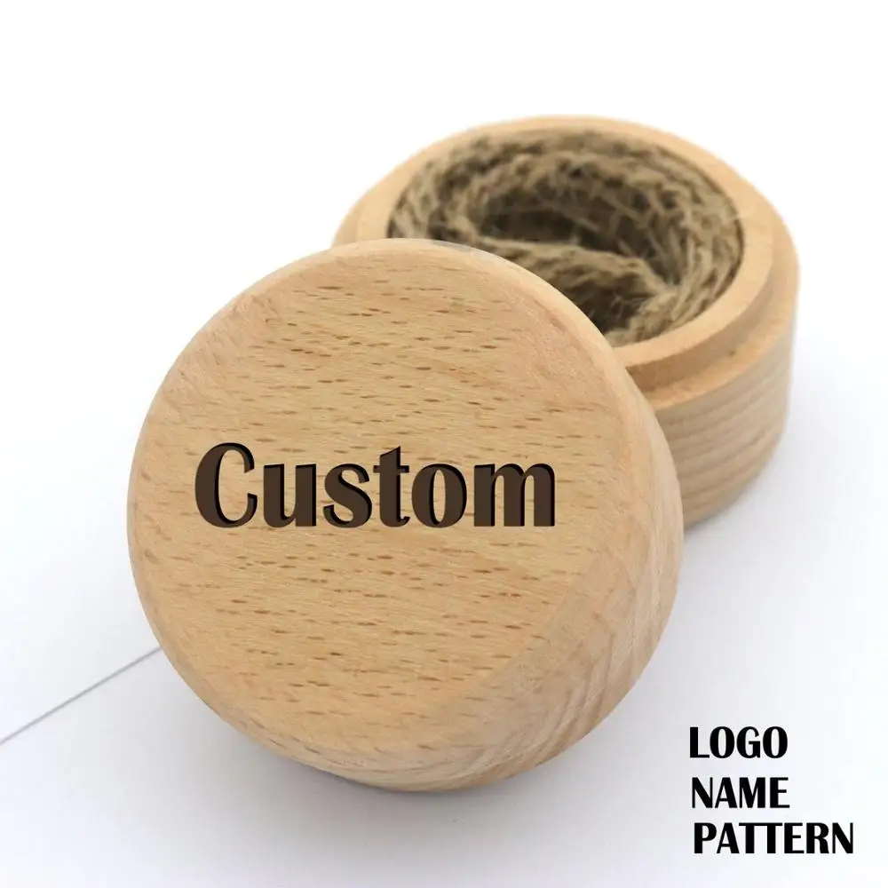 1 шт. на заказ Круглый Деревянный Ожерелье Подарок Обручальное ювелирное изделие