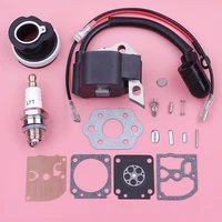 ignition coil carburetor repair diaphragm kit for stihl ms180 018 ms170 017 ms 180 170 chainsaw intake manifold spark plug