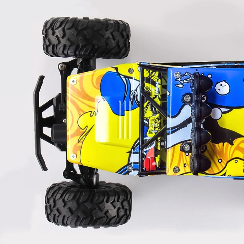 1/16 2 4 Ghz сплав корпус Rock Crawler 4Wd двойные двигатели внедорожный пульт