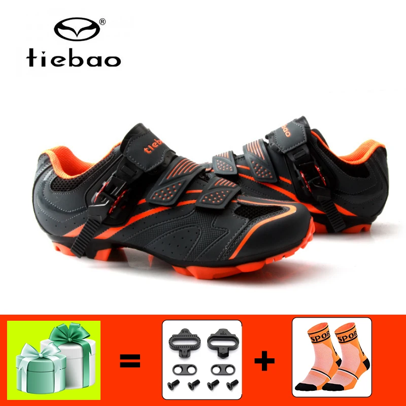 TIEBAO, обувь для велоспорта, мужские кроссовки для велоспорта, Мужская дышащая обувь для велоспорта, mtb, самоблокирующиеся спортивные кроссовки для горного велосипеда