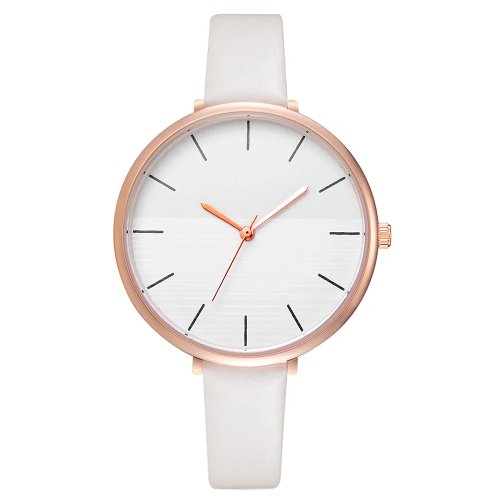 Модные кожаные часы с силиконовым ремешком кварцевые повседневные роскошные
