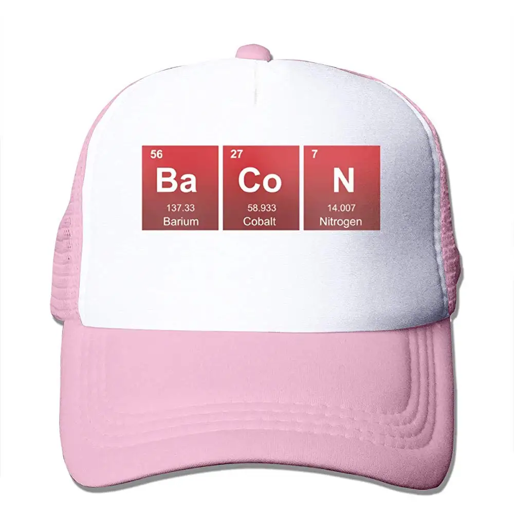 Элементы бекона сетки бейсболки унисекс Регулируемый Дальнобойщик стиль шляпы