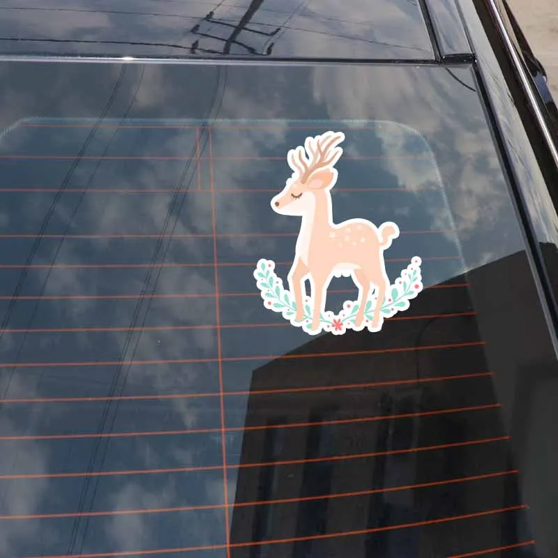 Наклейка на автомобиль поливинилхлоридная 16 5 см х 13 7 C29-0740 | Автомобили и