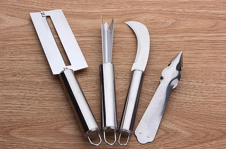 Приспособления для разделки ананаса ананас/ананас Comosus Овощечистка Parer