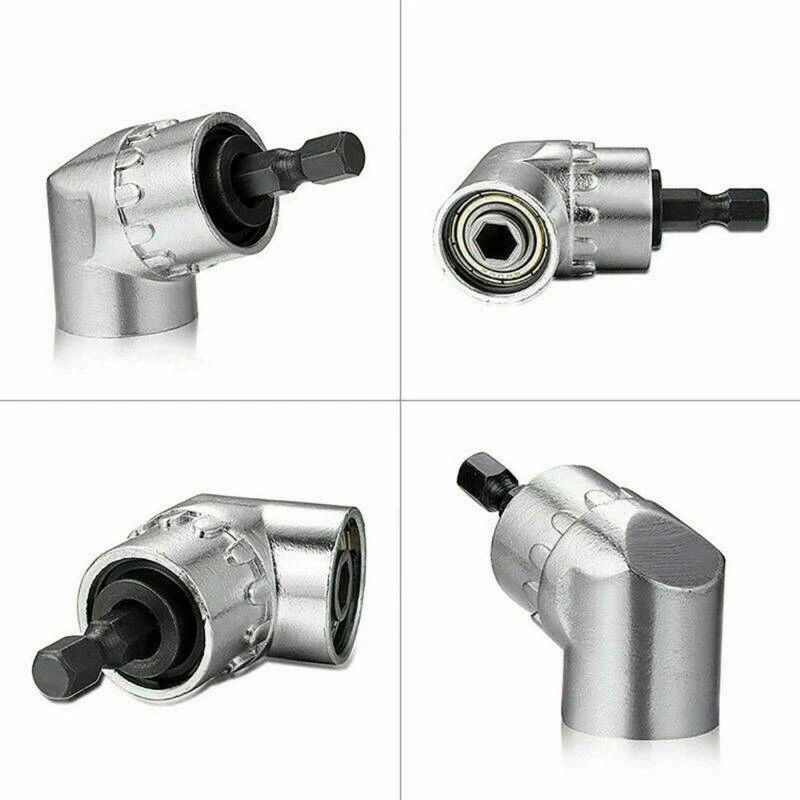 

2X Right Angle Drill + Flexible Shaft Bits Extension Screwdriver Bit Holder HOT!