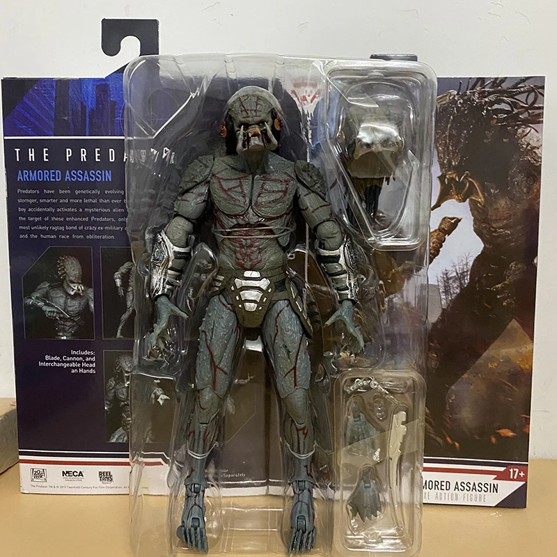 

NECA Armored Assassin Predator Figure Ultimate Unmasked Action Figure PVC Collectible Model Toys