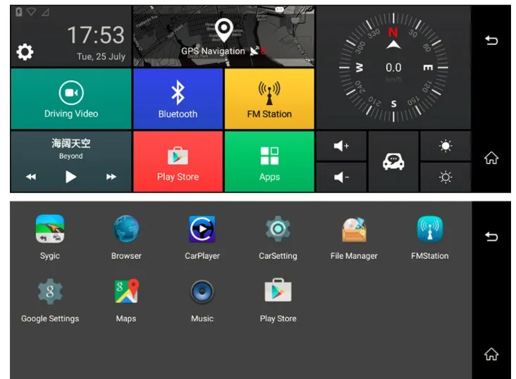 7 дюймовая консоль 3G HD1080p Автомобильный регистратор RYD8620(3G)|Видеорегистраторы| |