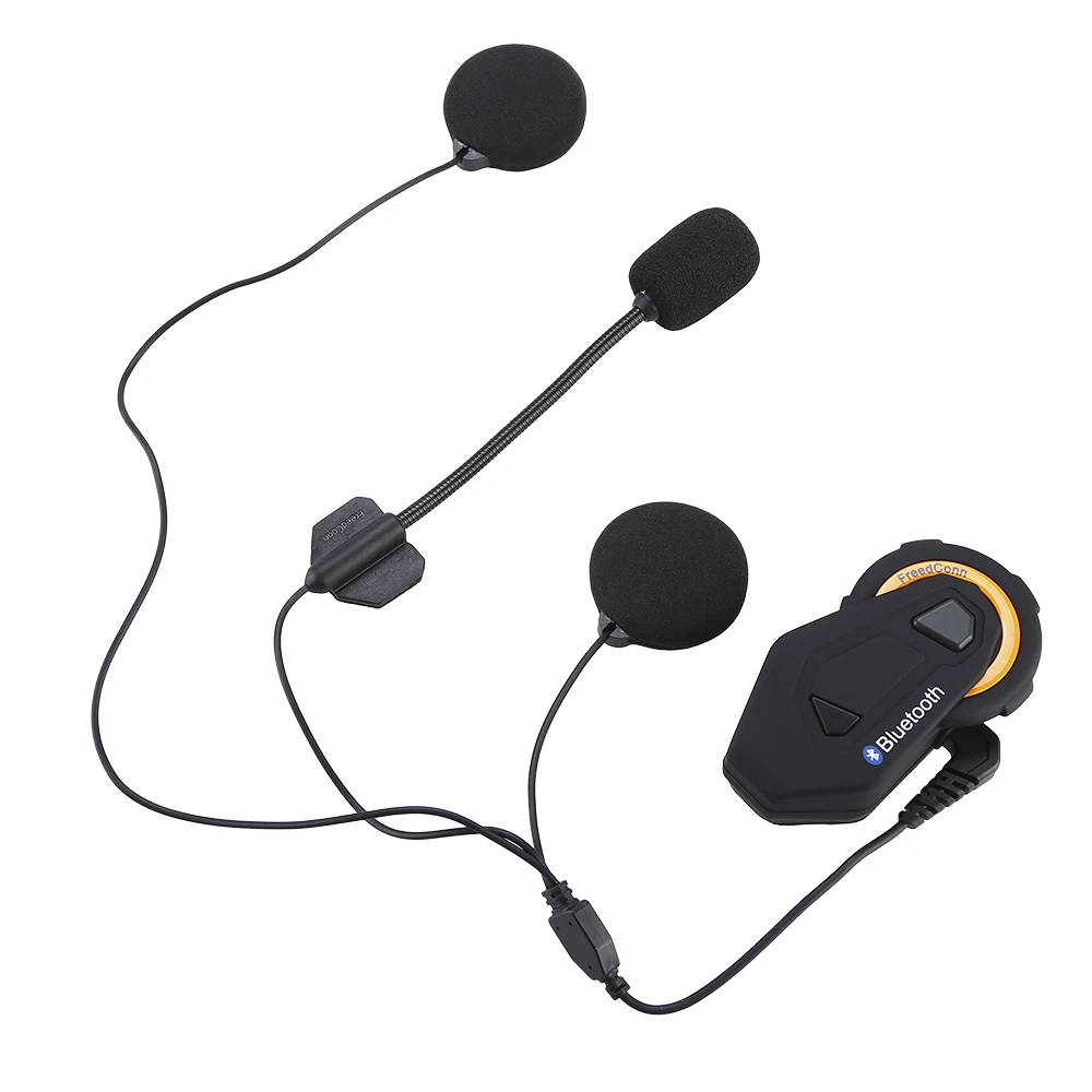 FreedConn T-MAX 6 Rider 1500 м Bluetooth гарнитура 5 в мотоциклетный шлем домофон Handsfree FM MP3