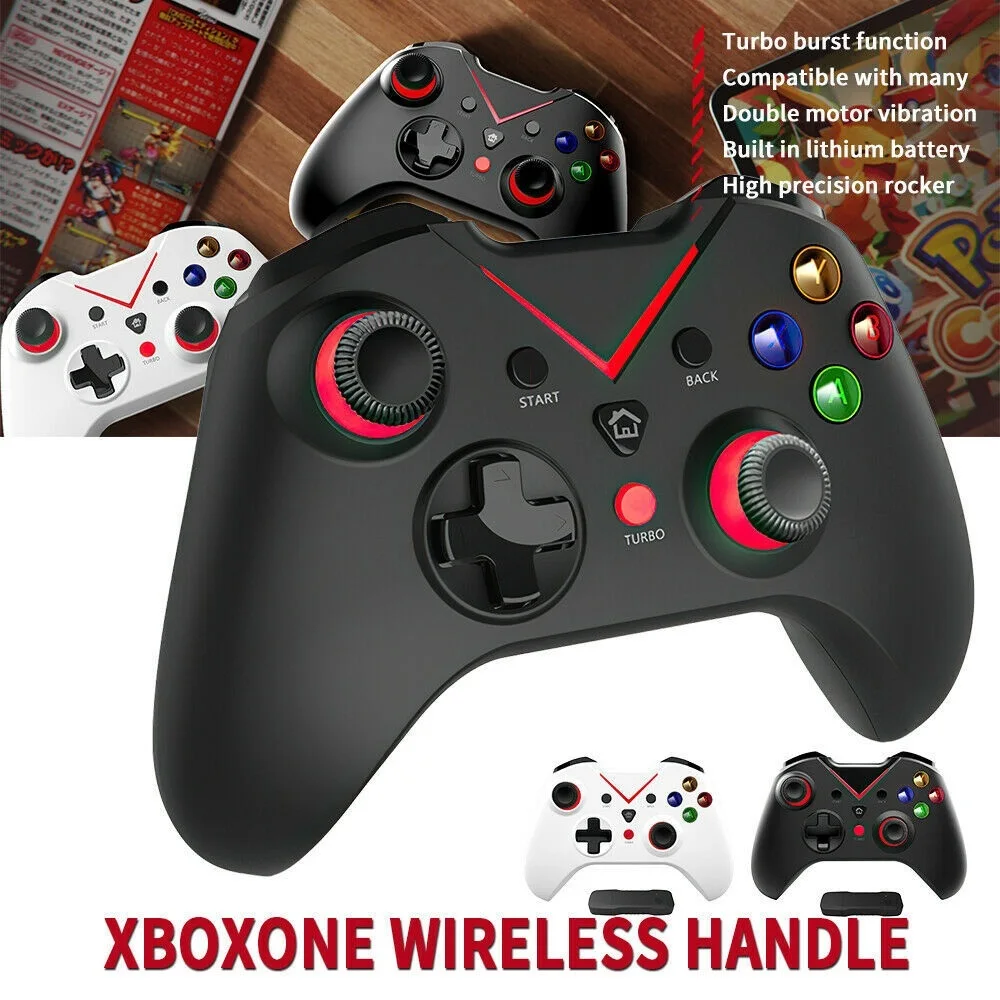 FOR MICROSOFT XBOX ONE / X, WIRED OR WIRELESS CONTROLLER USB PC GAME CONTROLLER